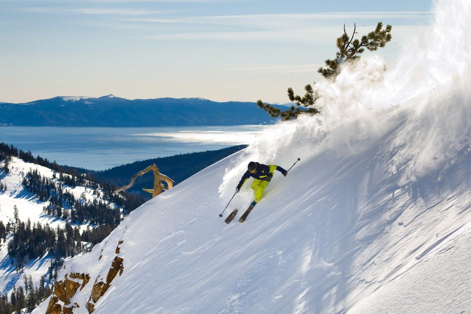 Lake Tahoe alpine view